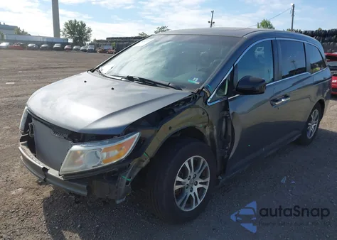 2012 Honda Odyssey Ex-L from USA, damaged, VIN 5FNRL5H64CB061944